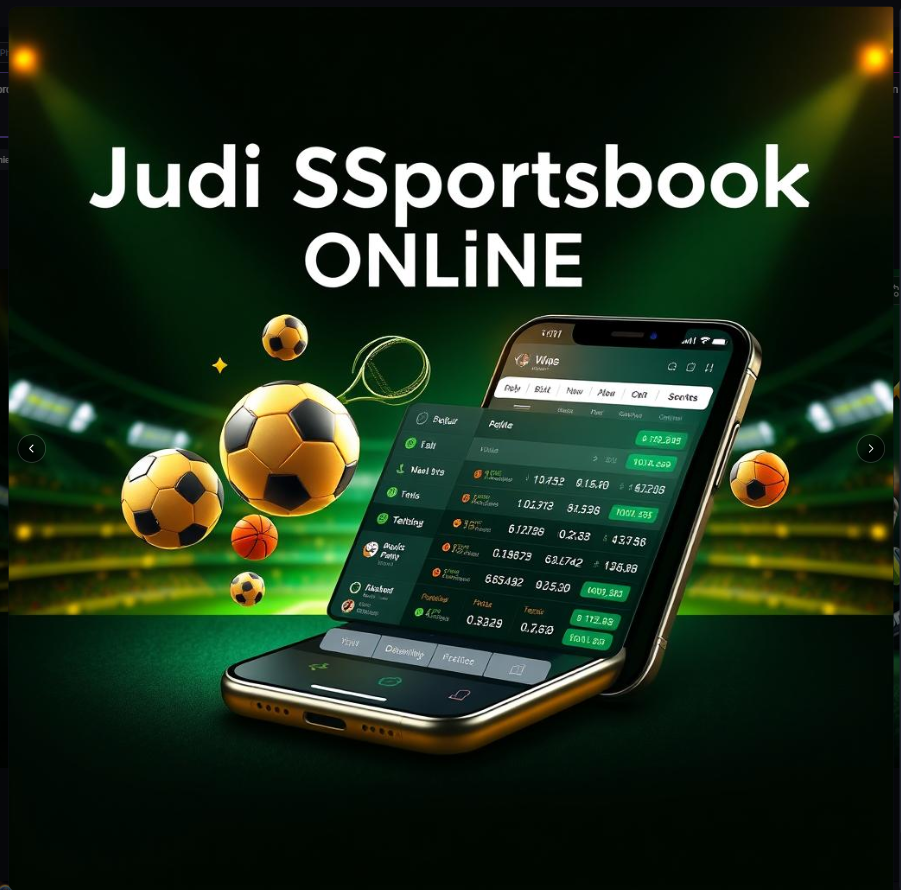 Judi Sportsbook Online Terpercaya – Menang di Pertandingan!